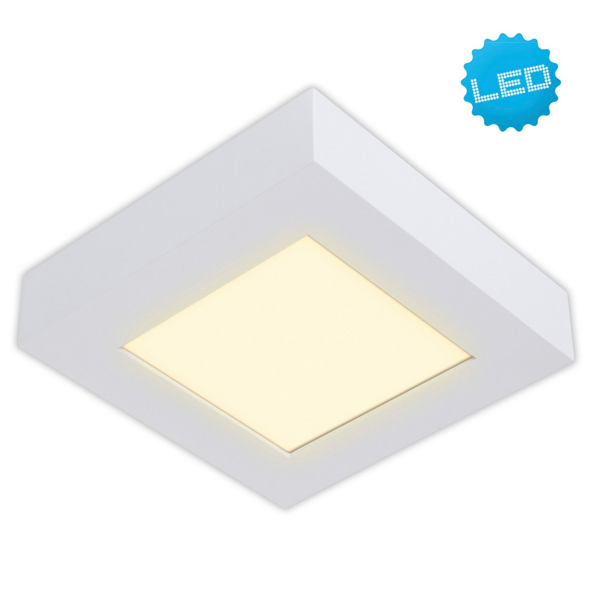 Näve Simplex LED Plafondlamp 17cm Warm Wit