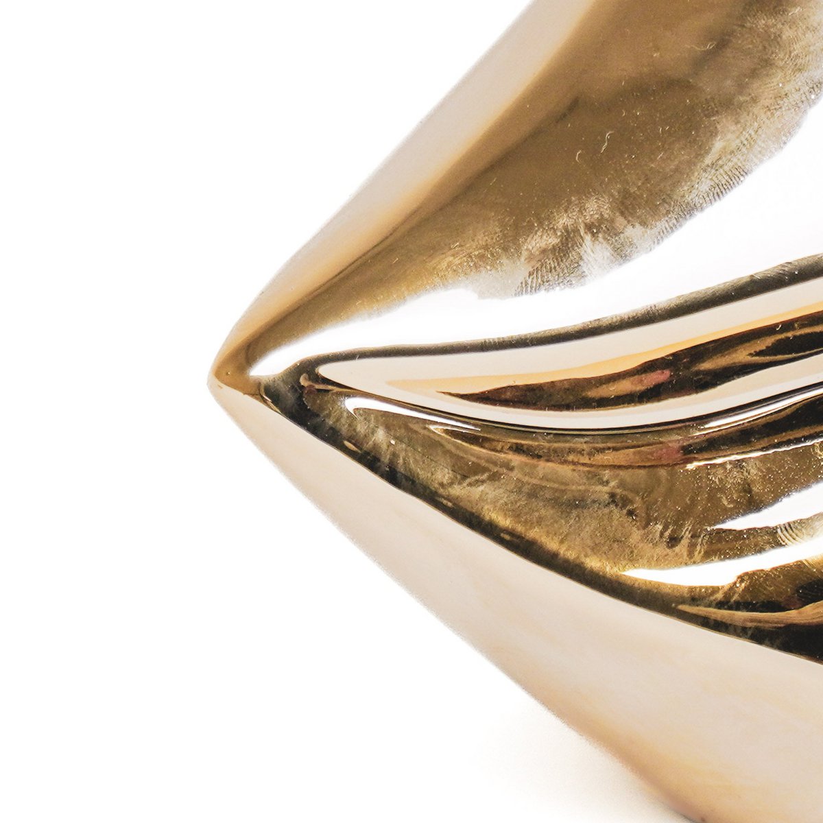 Gouden keramische pot - 21x19x11cm - Housevitamin