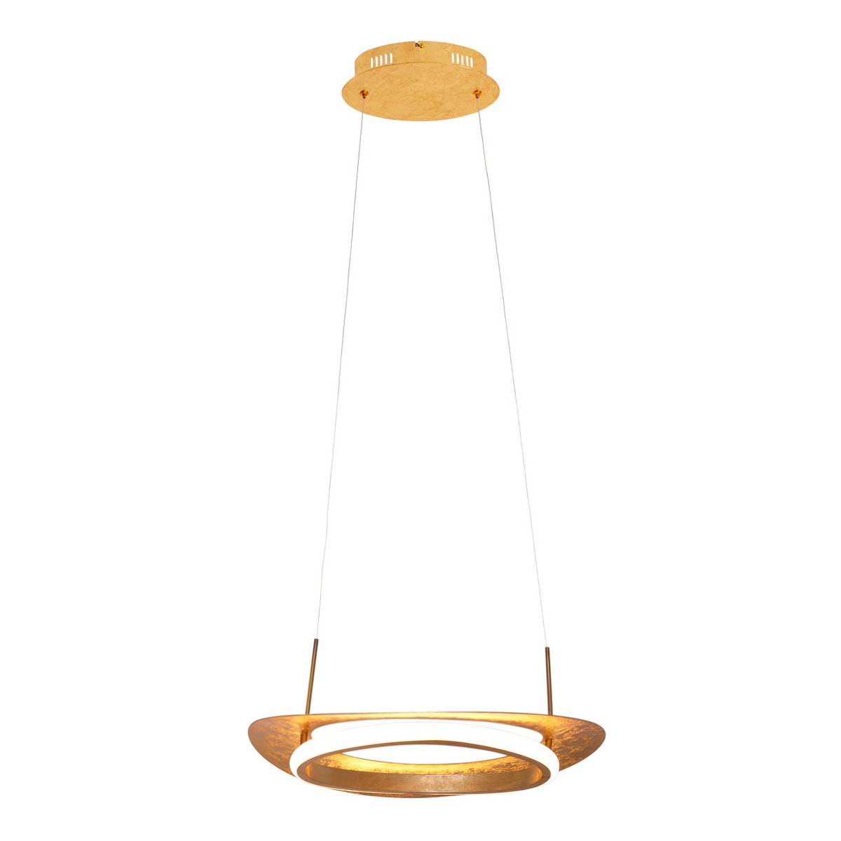 Näve Pisa LED-Hanglamp 40cm Goud