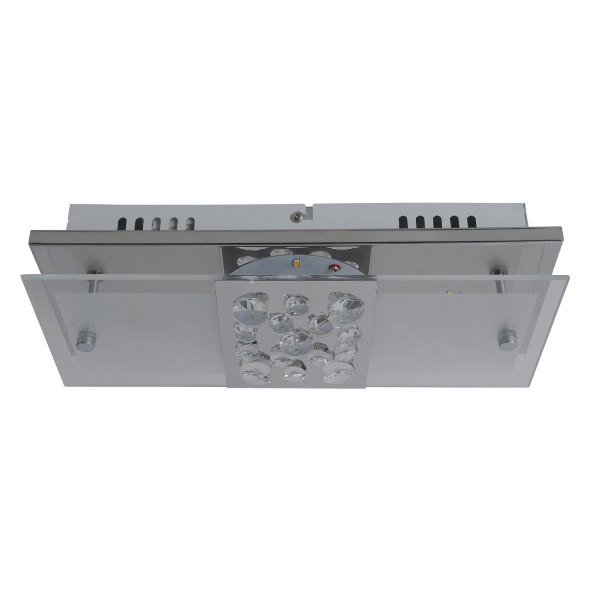 LED Plafondlamp Chur 30cm Zilver Näve