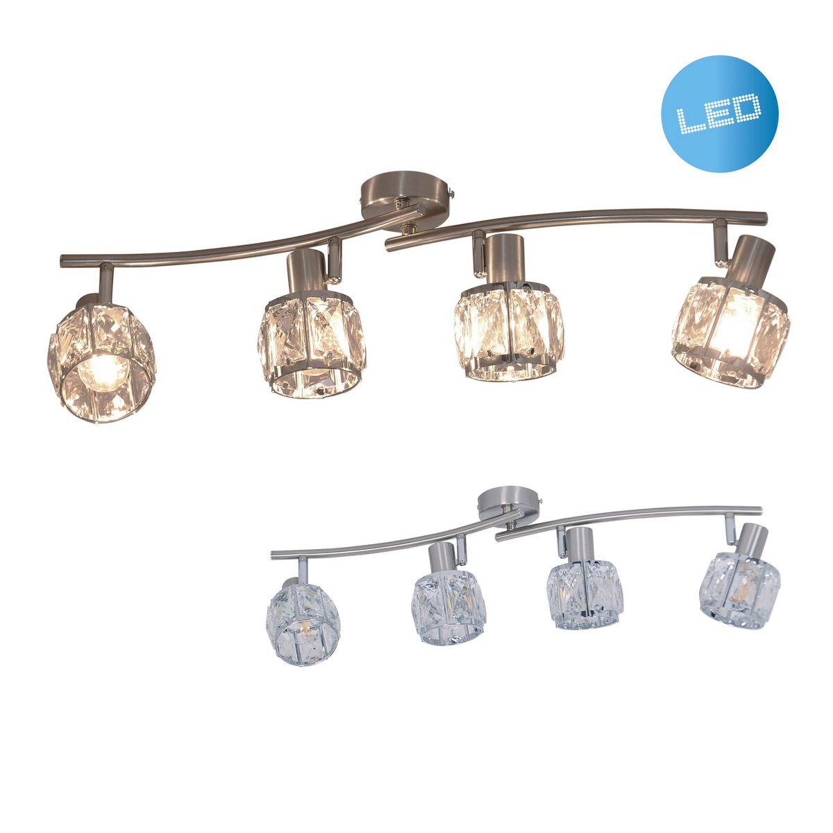 Näve Josefa Plafondlamp 4-lichts E14 70cm