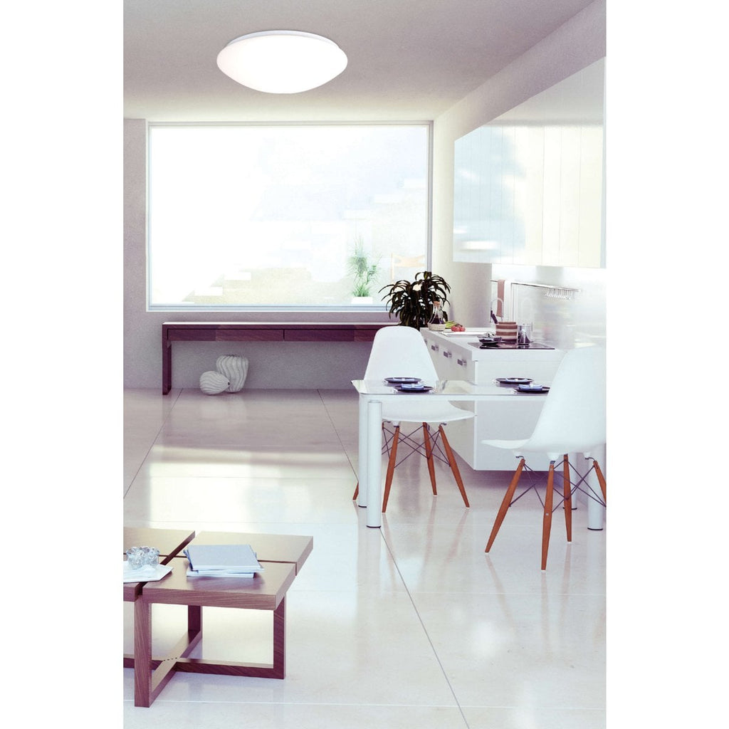 Näve Dublin LED Plafondlamp 27cm Wit