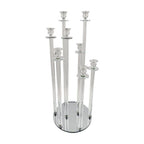 Kristal Tafelcentrum Kandelaar H77cm - Aulica Transparant