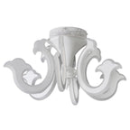 Näve Ludwig Kroonluchter wit Ø 66cm LED