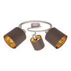 Näve Maron 3-zits Plafondlamp - Bruin 52cm
