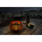 Näve Decoratief Solar Tafellicht - Zwart 16cm