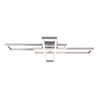LED CCT-plafondlamp + RGB-backlight "Bantry" met veel functies, 95 cm lang, inclusief afstandsbediening