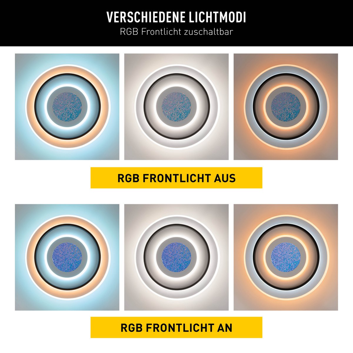 LED-Plafondlicht Stelios Näve 45cm