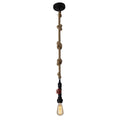 Näve Regia Hanglamp - Zwart E27 145cm