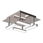 Näve Turijn LED Plafondlamp 25cm Chroom