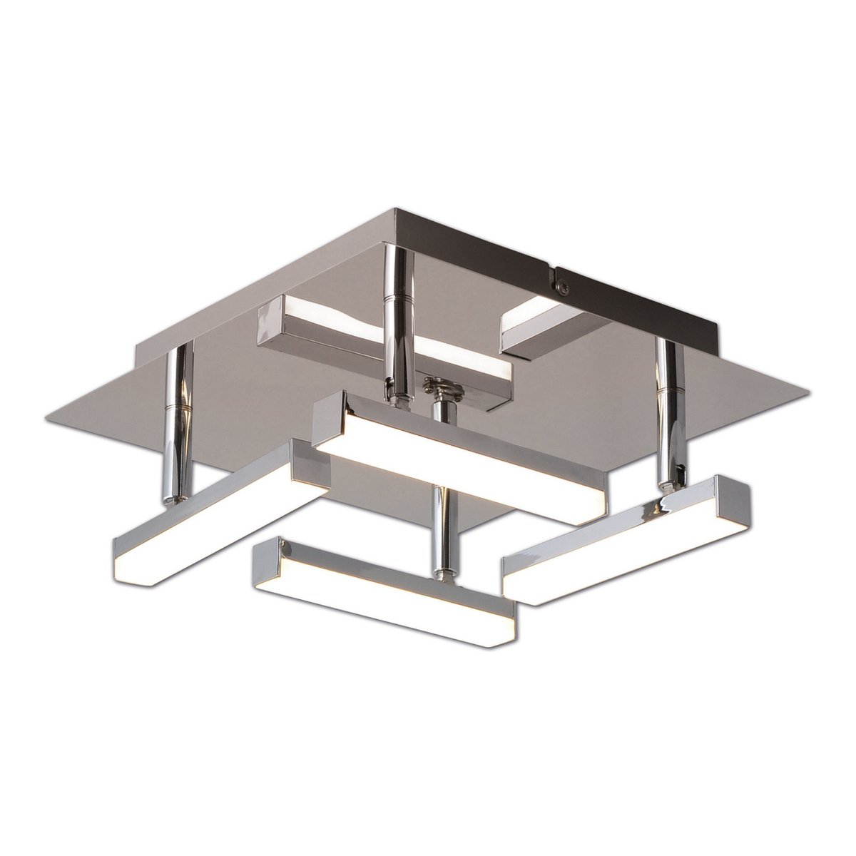 Näve Turijn LED Plafondlamp 25cm Chroom