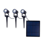 LED-zonne-spot met 3 zitplaatsen met Earthspout "Spoti" "buiten en speerboeien