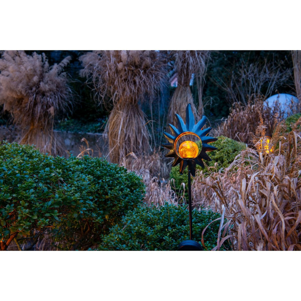 Näve LED Solar Lamp "Sun" 93,5cm Zwart