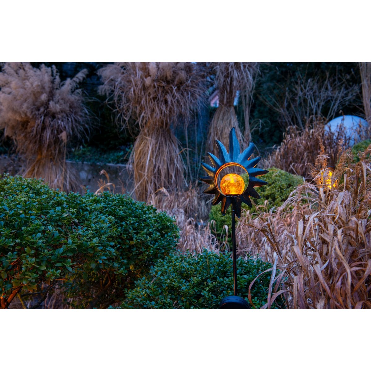 Näve LED Solar Lamp "Sun" 93,5cm Zwart