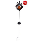 Näve LED Solar Lamp "Sun" 93,5cm Zwart