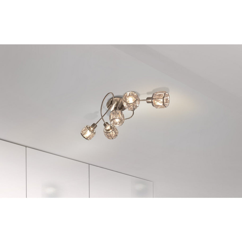 Näve Josefa Plafondlamp 5-lichts E14 Metaal