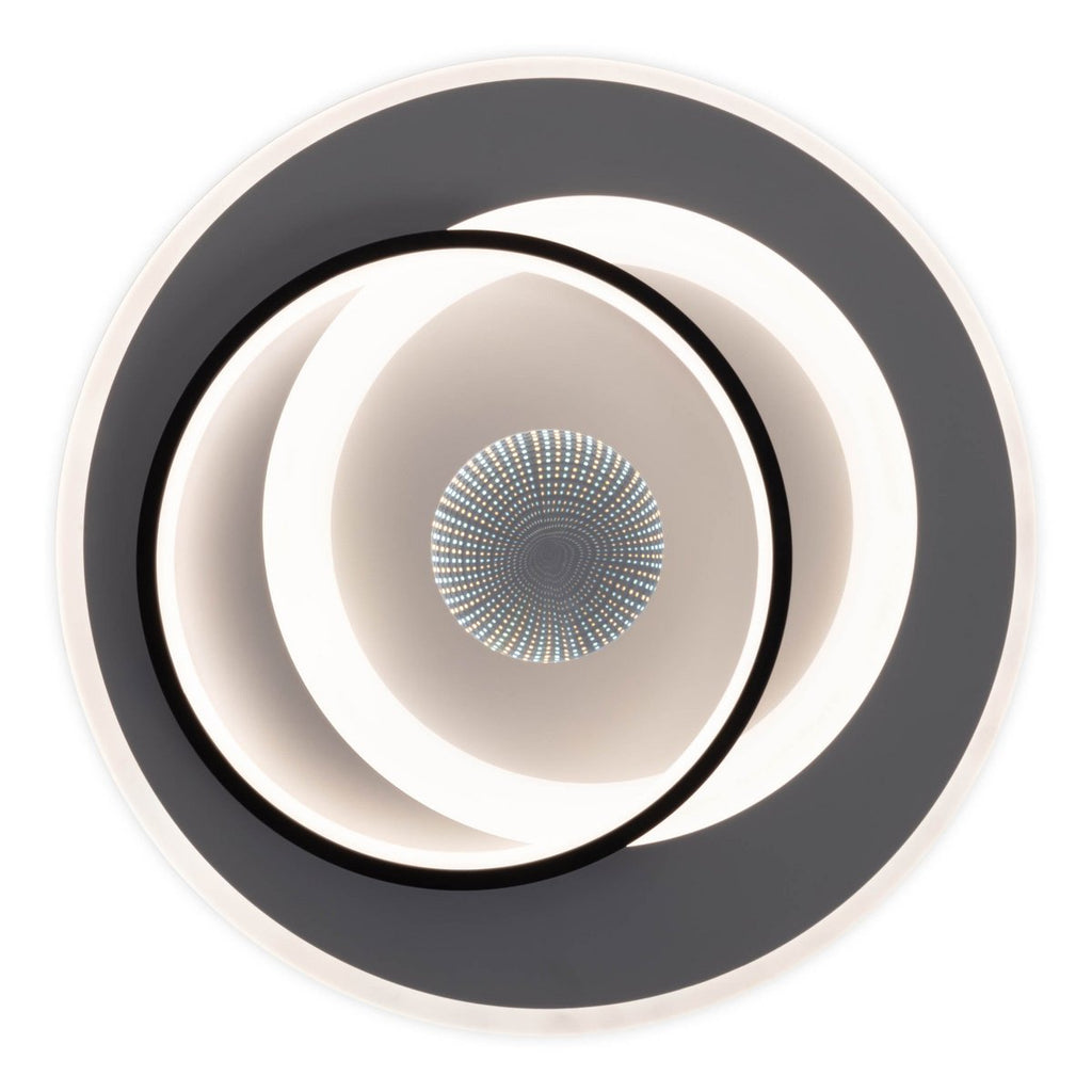 LED Plafondlamp 3D Näve Leuchten, Ø49cm Dimbaar
