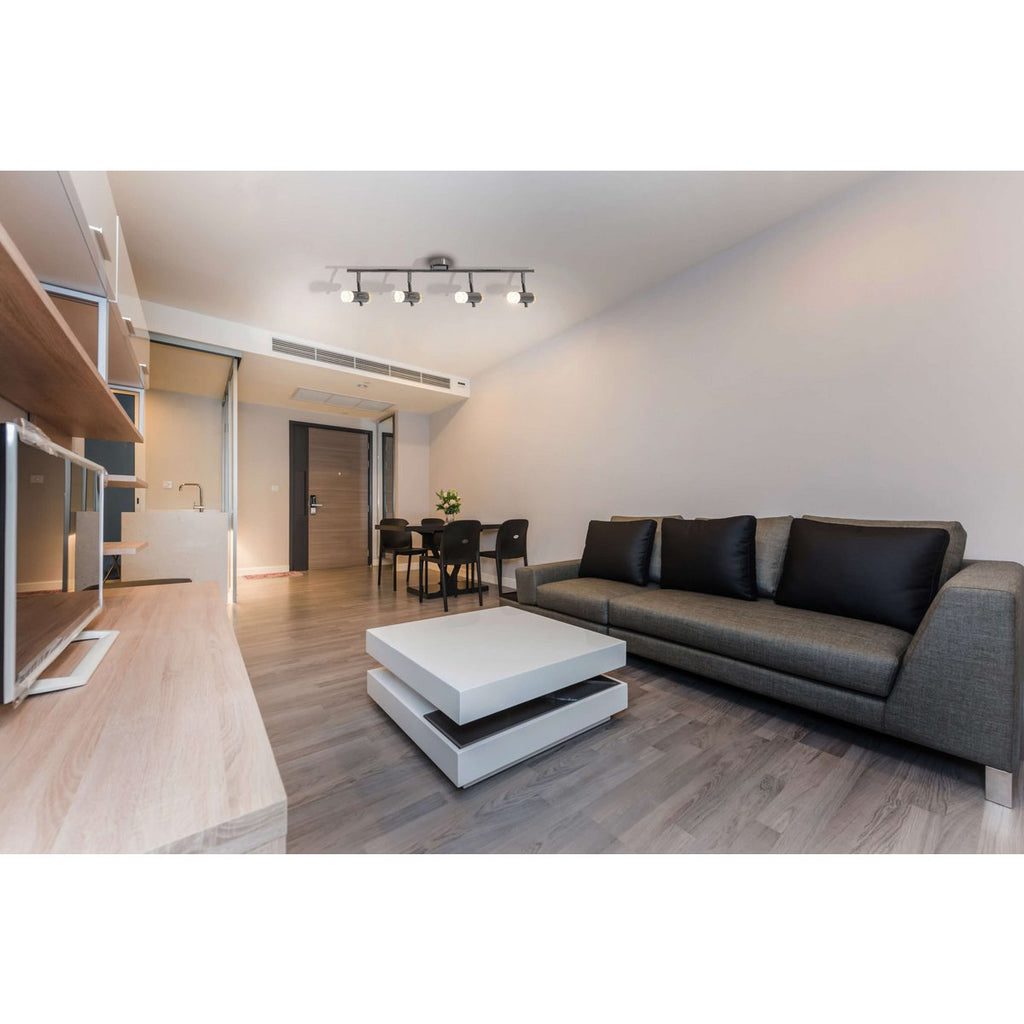 Näve Garda LED Plafondlicht 66cm Chroom
