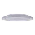 LED-plafondlicht "Claire" Ø 50,5 cm, 7,5 cm hoog, metaal en plastic in wit, geïntegreerde LED, 1600 lm, dimable, CCT-functie, 3000-5000 K, nachtlichtfunctie