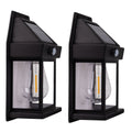 Näve Mira Solar Wandlamp 17cm Zwart