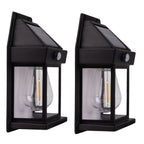 Näve Mira Solar Wandlamp 17cm Zwart