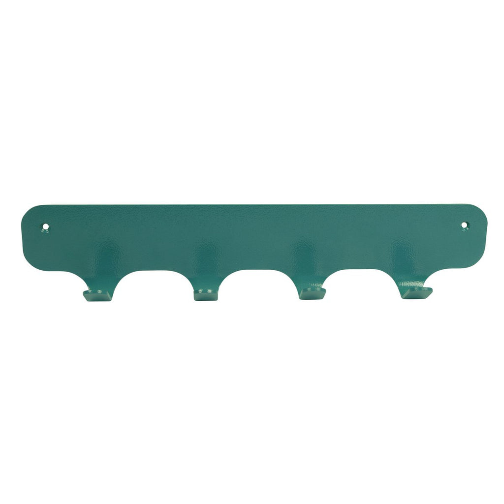 Gorillz Industriële Wandkapstok Rounded Four - Vier Haken, Turquoise