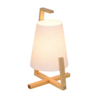 Näve Bamboo Tafellamp Shoji - Wit 31,5cm