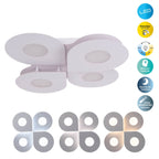 LED-plafondlamp Smilla 50x50cm Wit Dimable CCT