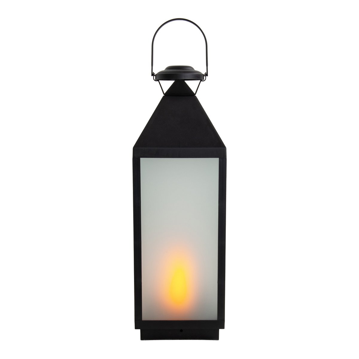 LED Decol Light "Doris" gemaakt van plastic en glas in zwart, geïntegreerde LED, voor binnen