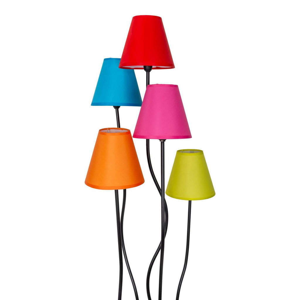 Näve Leuchten Blauwe Vloerlamp 163cm - Design met Paraplubakken