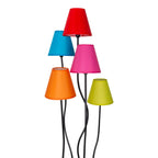Näve Leuchten Blauwe Vloerlamp 163cm - Design met Paraplubakken
