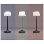 Näve Emmi LED Tafellamp - Grijs 38cm