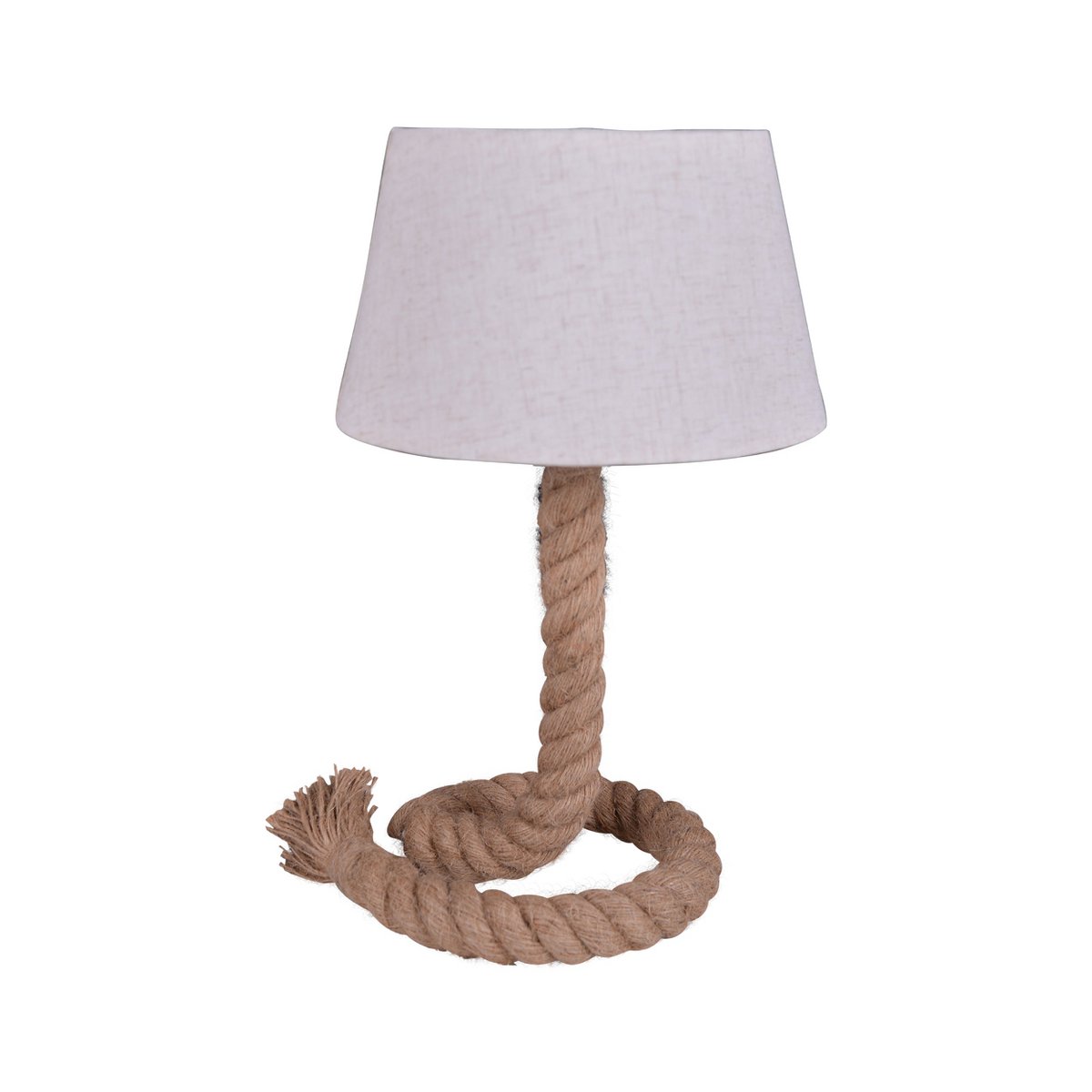 Näve Tafellamp Touw 40cm Wit E14