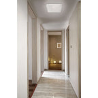 LED Plafondlamp Luxor 54x54cm Kristaleffect