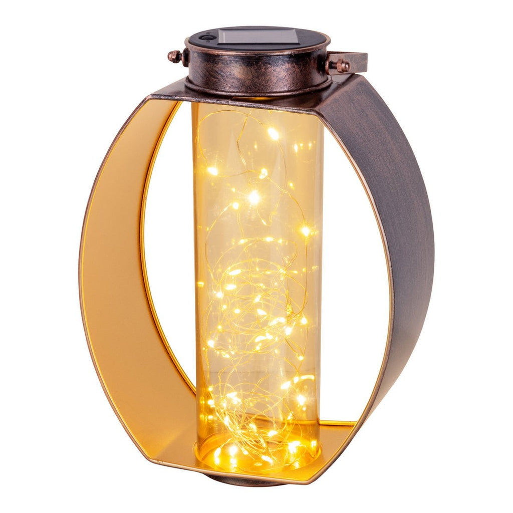 Näve Fairylight Solar Tafellamp - Zwart Goud 26cm