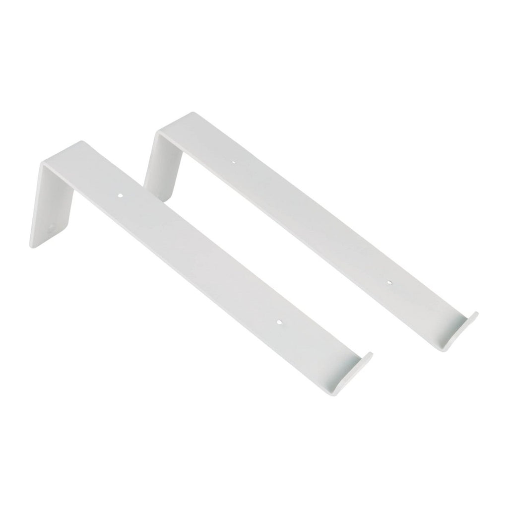 Gorillz Wagon 20 - 2 Stuks - Wit - Metalen Plankdragers