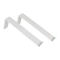Gorillz Wagon 20 - 2 Stuks - Wit - Metalen Plankdragers