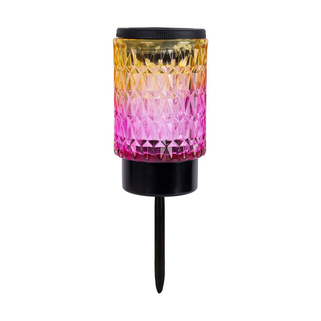 Näve Mila 2 delige Set Tuin Spiesjes LED Warm Wit Solar 25cm