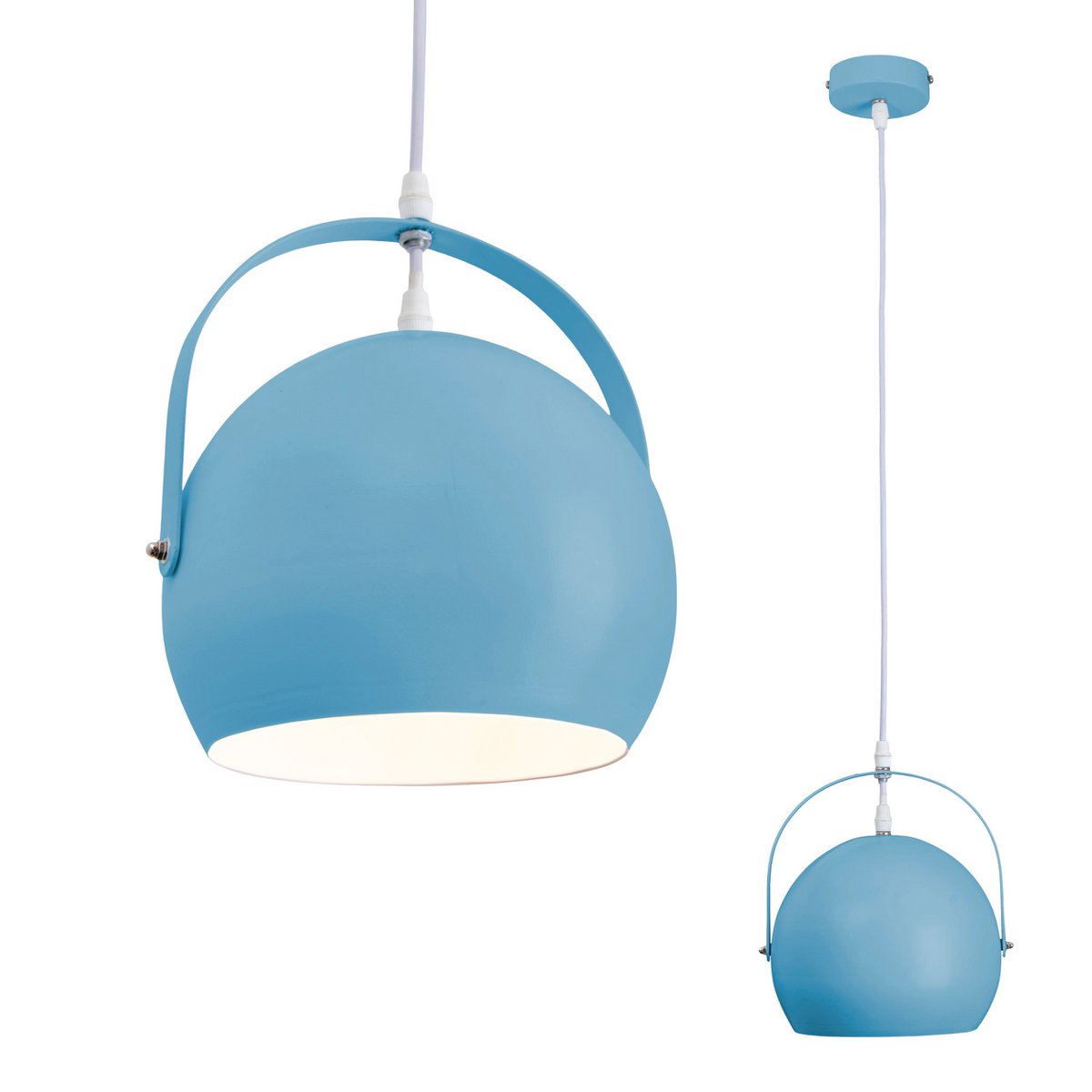 Näve Colorado Hanglamp Blauw Ø25cm