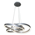 Näve Divora LED Hanglamp Ø58cm Aluminium Wit