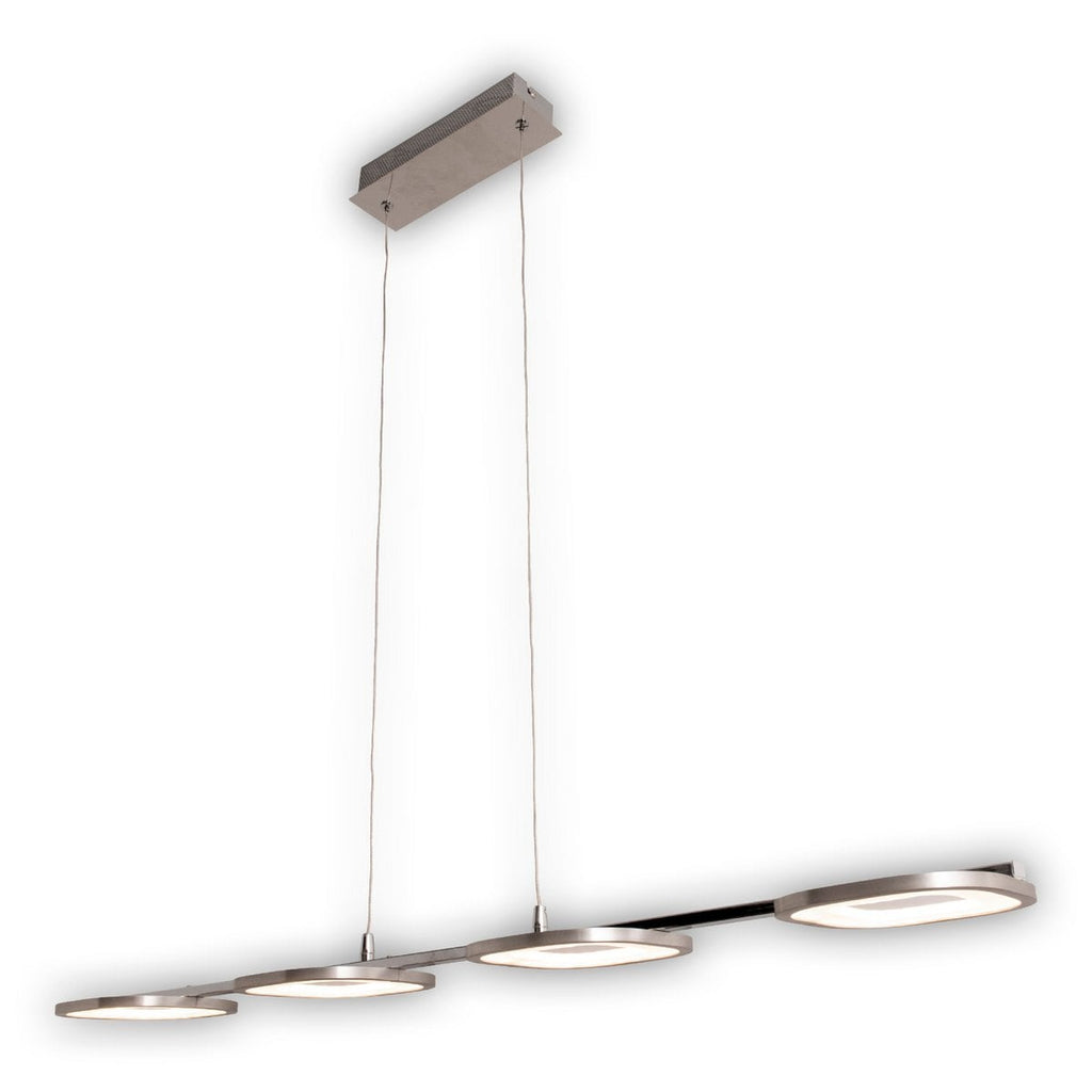 Näve Leuchten Balk LED Hanglamp - Modern Aluminium Design 100x16cm