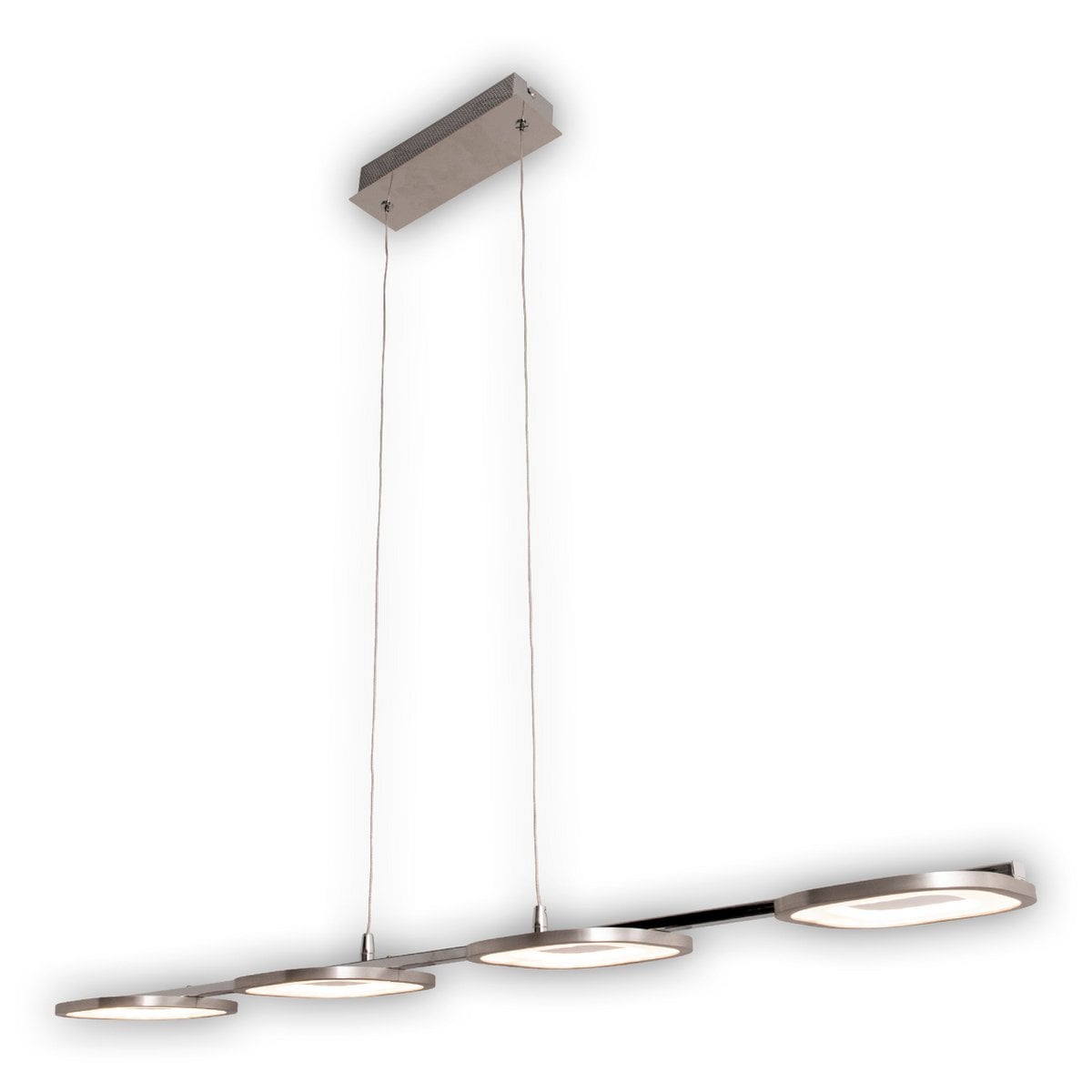 Näve Leuchten Balk LED Hanglamp - Modern Aluminium Design 100x16cm