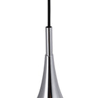 Näve Hanglamp Style Chroom E27 Ø15cm