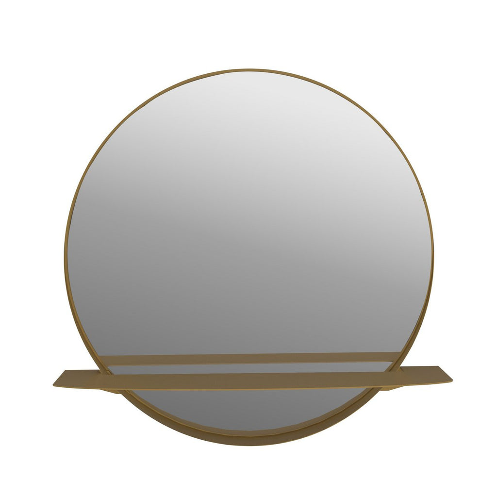 Gorillz Alien 80 Ronde Spiegel - Goud - Plankje & Modern Design