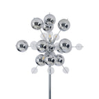 Näve Explosie Staande Lamp Chrome 169cm