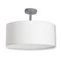 Näve Leuchten Textiel Plafondlamp Wit 40cm - Elegant & Duurzaam