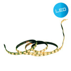 Led "Stripe" ca. 5 m lang, met 2 Flex -bindmiddelen en plug -in voeding; 300 LED's, geel.