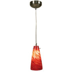 Näve Hanglamp Rot Metaal Glas 40W