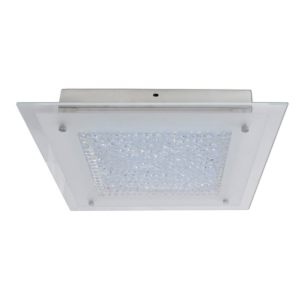 LED plafondlamp Glasgow 36cm Chroom