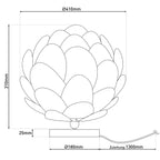 Näve Fora Tafellamp - Wit Ø41cm